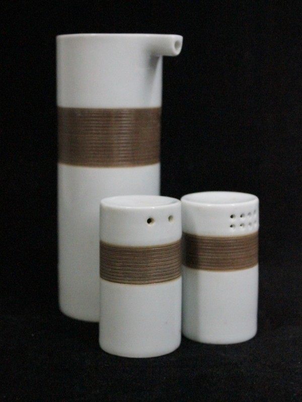 Vintage Japans Peper-, Zout- en Sojaset (Art. 4476)